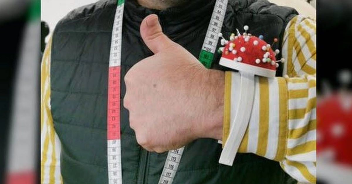 Beruf des Schneiders in einer Wegwerfgesellschaft